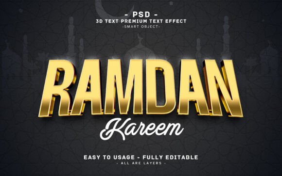3D Text Effect Ramadan Kareem Design: A Practical Guide to Professional Results