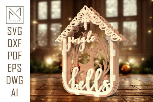 Evaluating the Jingle Bells Ornament SVG for Precision Laser Cutting and Holiday Crafting