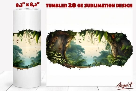 Evaluating the Travel Tumbler Wrap Tropical Forest Design