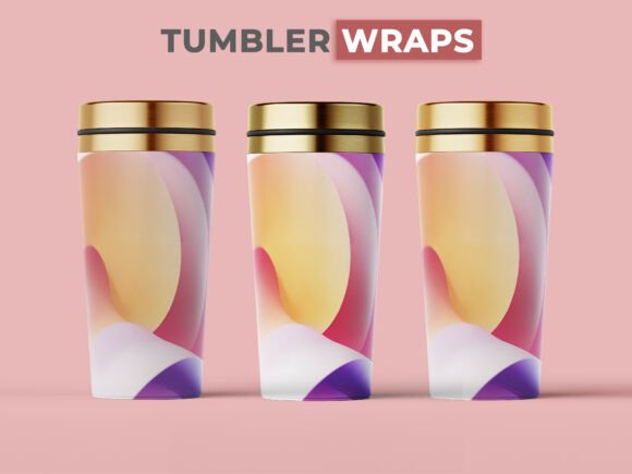 Exploring the 3D Abstract Pastel Geometric Tumbler: A Design and Utility Analysis