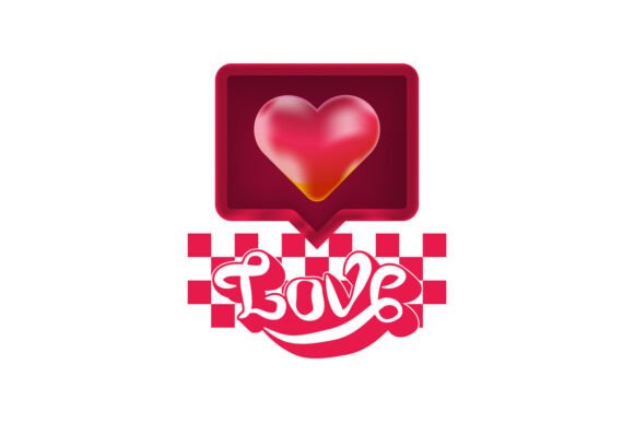 Hand Drawn Love Typography with 3d Love: Bridging Organic Warmth and Digital Depth