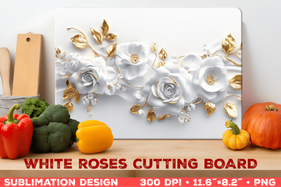 Mastering the Art of Floral Cutting Board Sublimation Design