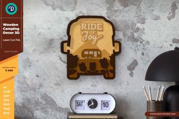 Mastering the Wooden Camping Decor Set of 6 for Laser Cutting Projects