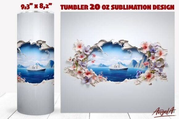 Understanding the 3D Sublimation Tumbler Wrap Cruise Design